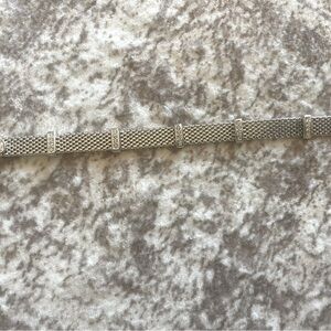 Swarovski tennis bracelet